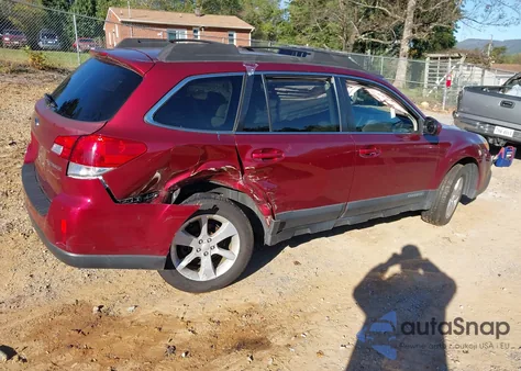 2013 Subaru Outback 2.5I Premium from USA, damaged, VIN 4S4BRCCC4D3256471